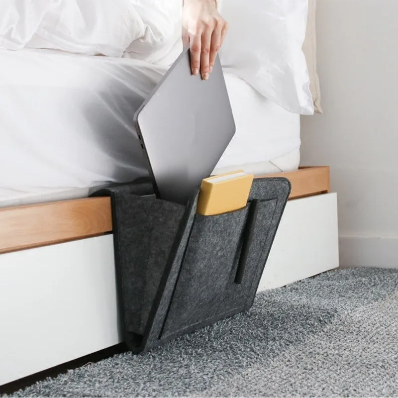 Nordic Style Office Storage Bag Bedside Hanging Bag Felt Cover Back Seat Multi-pocket Container Flat Phone Storage
Nordic Style Office Storage Bag Bedside Hanging Bag Felt Cover Back Seat Multi-pocket Container Flat Phone Storage