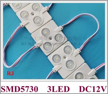 ABS injection LED module IP65 LED light module DC12V SMD 5730 aluminum PCB square 3 led 1.4W SMD5730 50mm*42mm*8mm CE ROHS
ABS injection LED module IP65 LED light module DC12V SMD 5730 aluminum PCB square 3 led 1.4W SMD5730 50mm*42mm*8mm CE ROHS