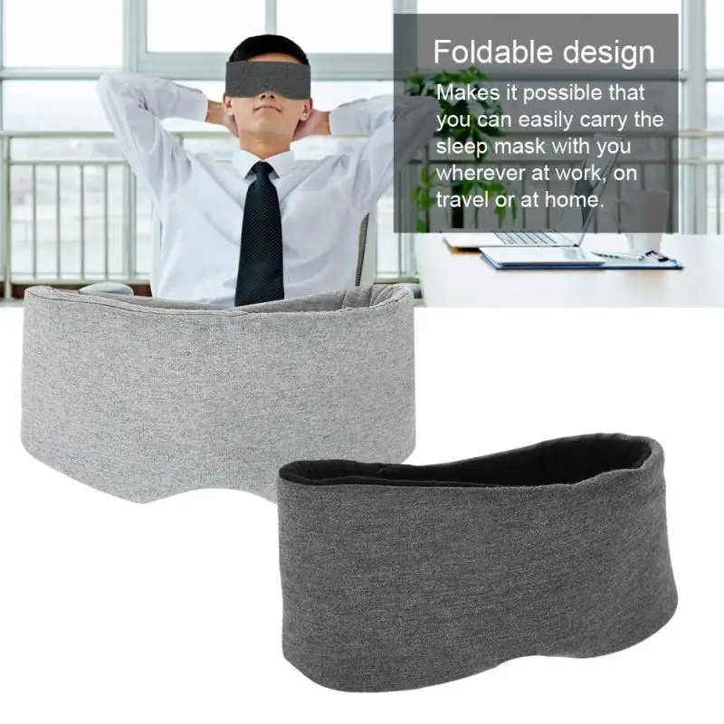 New Comfortable Breathable Eye Mask for Sleeping Adjustable Blinder Blindfold Best Night Companion
New Comfortable Breathable Eye Mask for Sleeping Adjustable Blinder Blindfold Best Night Companion