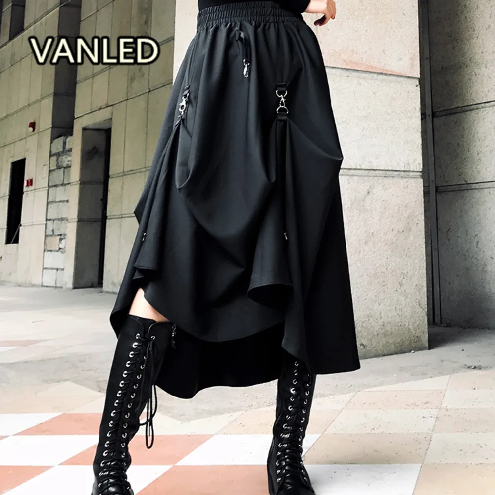 Elegant Women Casual Buckle Adjustable Skirt Casual Elastic Waist Ankle-length Skirt
Elegant Women Casual Buckle Adjustable Skirt Casual Elastic Waist Ankle-length Skirt