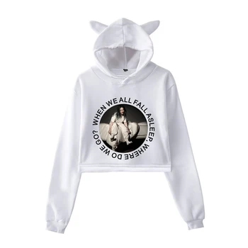 2019 New Billie Eilish Fashion Print Cat Crop Top Women Summer Hoodies Sweatshirt Sexy K-pops Harajuku Cat Hooded Fashion XXL
2019 New Billie Eilish Fashion Print Cat Crop Top Women Summer Hoodies Sweatshirt Sexy K-pops Harajuku Cat Hooded Fashion XXL