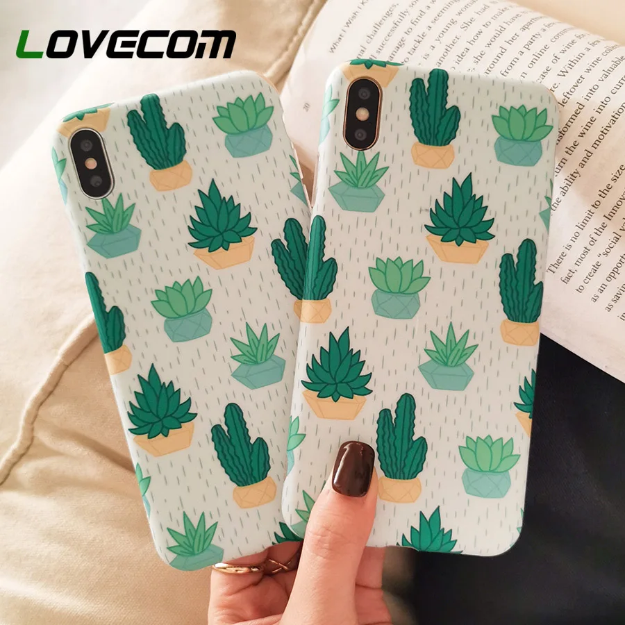 LOVECOM Cute Cartoon Cactus Phone Cases For iPhone XS Max XR For iPhone 6 6S 7 8 Plus XS X Soft IMD Back Cover Case Coque Gifts
LOVECOM Cute Cartoon Cactus Phone Cases For iPhone XS Max XR For iPhone 6 6S 7 8 Plus XS X Soft IMD Back Cover Case Coque Gifts