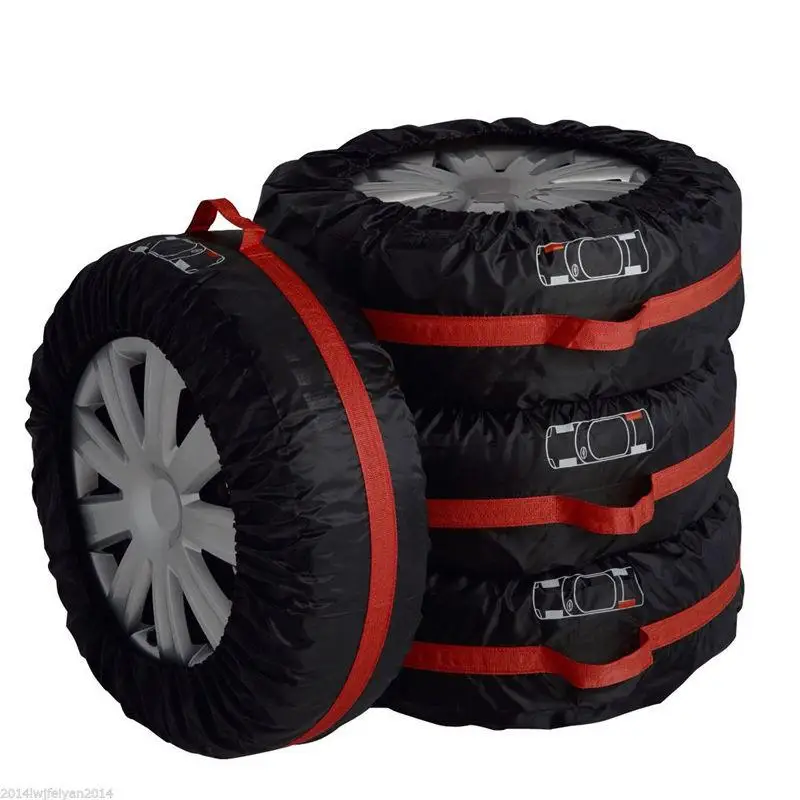 4Pcs/set Spare Tire Cover Case Polyester Winter and Summer Car Tires Storage Bag Car tyre cover Tire Carry Bag for SUV Universal
4Pcs/set Spare Tire Cover Case Polyester Winter and Summer Car Tires Storage Bag Car tyre cover Tire Carry Bag for SUV Universal