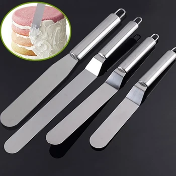 6" 8"10" Stainless Steel Cake Cream Spread Straight Spatula Smoother Filling Icing Frosting Fondant Decorating DIY Tool
6" 8"10" Stainless Steel Cake Cream Spread Straight Spatula Smoother Filling Icing Frosting Fondant Decorating DIY Tool