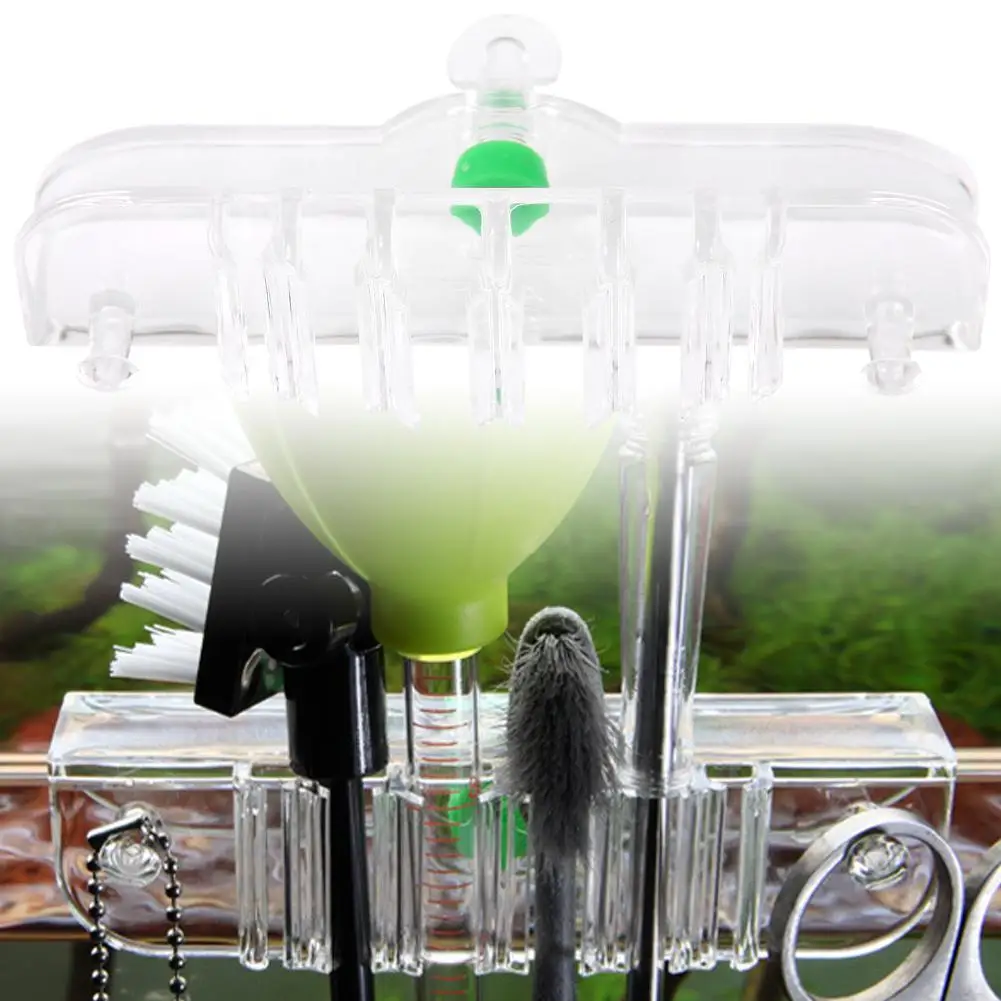 Acrylic Aquarium Cleaner Tools Storage Rack Tweezers Curve Scissor Fish Tank Water Grass Cleaning Tool Holder Accessories
Acrylic Aquarium Cleaner Tools Storage Rack Tweezers Curve Scissor Fish Tank Water Grass Cleaning Tool Holder Accessories