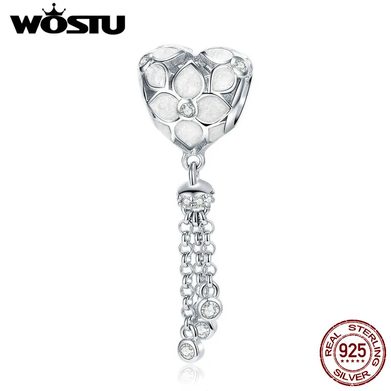 WOSTU New Arrival 925 Sterling Silver Blooming Crystal Flower Charms fit Original DIY Bracelet Bangle Silver Jewelry Gift CTC028
WOSTU New Arrival 925 Sterling Silver Blooming Crystal Flower Charms fit Original DIY Bracelet Bangle Silver Jewelry Gift CTC028