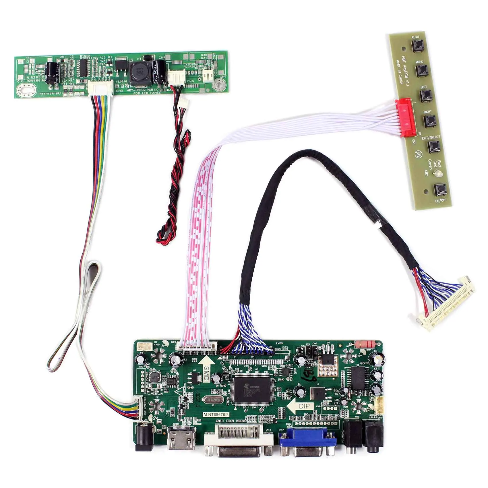 Fit for Arcade1Up Street Fighter work with Raspberry Pi, HDMI DVI VGA AUDIO LCD Controller for 17" 1280x1024 M170ETN01.1 LCD
Fit for Arcade1Up Street Fighter work with Raspberry Pi, HDMI DVI VGA AUDIO LCD Controller for 17" 1280x1024 M170ETN01.1 LCD