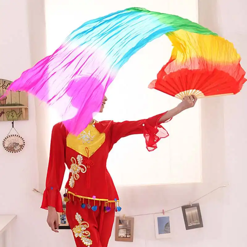 1 pcs 1.8 Meter 5 Colors Belly Dancing Fan Rainbow Faux Silk Bamboo Ethnic Dance Fan Chinese Classical Dance Wear Props
1 pcs 1.8 Meter 5 Colors Belly Dancing Fan Rainbow Faux Silk Bamboo Ethnic Dance Fan Chinese Classical Dance Wear Props