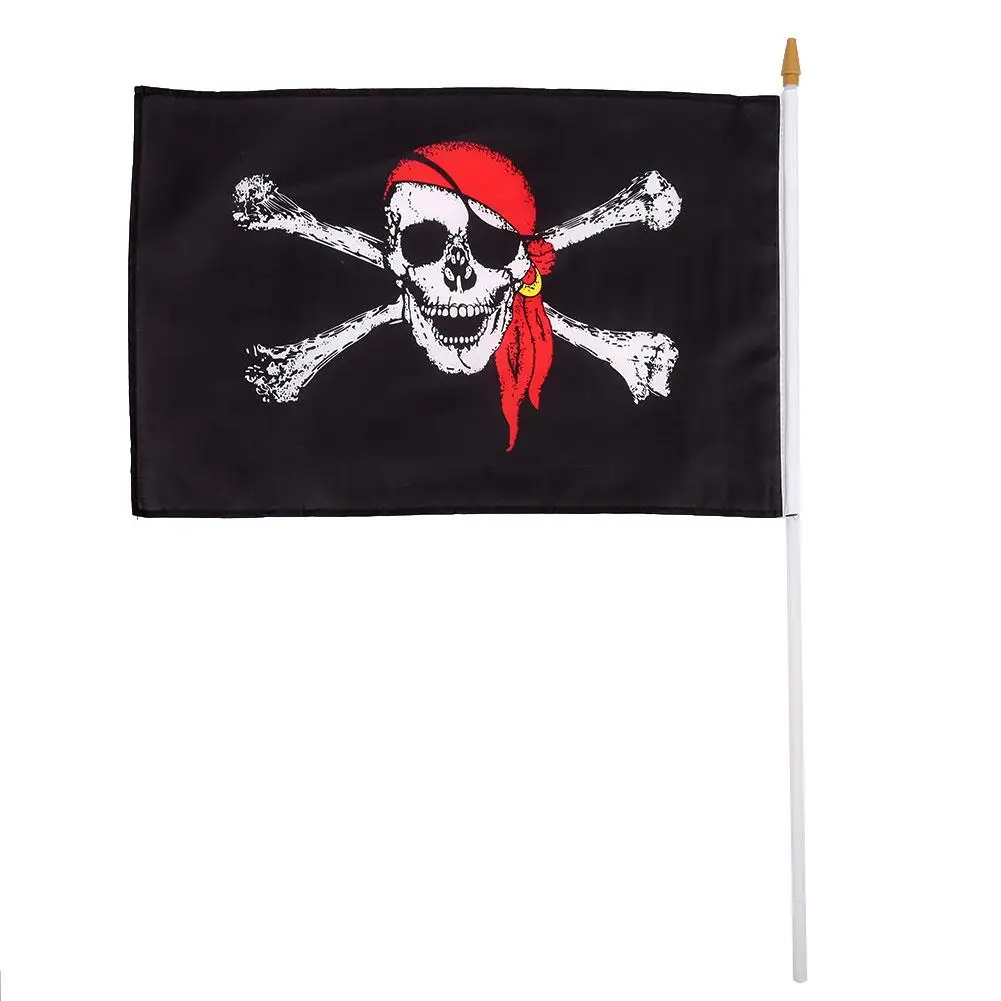 Halloween Skull Sailing Pirate Flags Jolly Roger Flag with Flagpole Pirate Pattern Home Decor Halloween Party Dress Up Banner
Halloween Skull Sailing Pirate Flags Jolly Roger Flag with Flagpole Pirate Pattern Home Decor Halloween Party Dress Up Banner