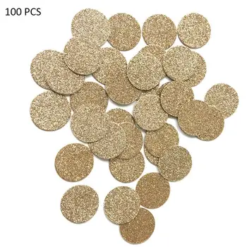 100PCS Double-Sided Flash Sequins Confetti Gold Color Round Confetti Throwing Paper Decoration For Wedding Party Banquet Shower
100PCS Double-Sided Flash Sequins Confetti Gold Color Round Confetti Throwing Paper Decoration For Wedding Party Banquet Shower