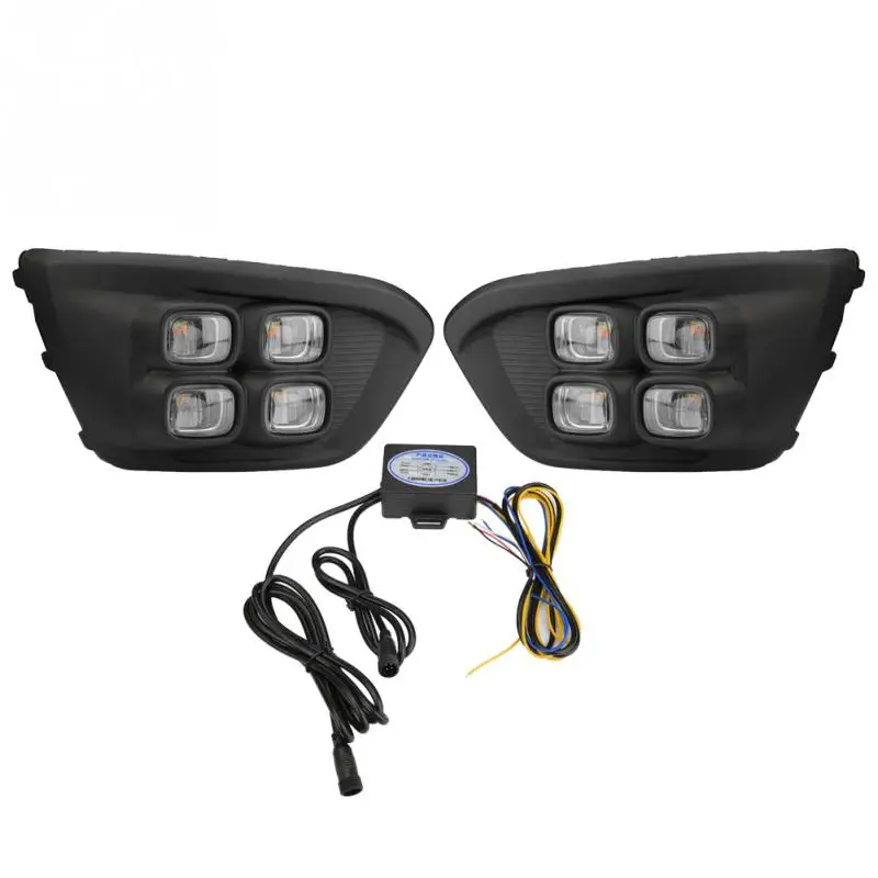 1 Pair for KIA RIO X-line 2018 12V 0.5W Car Daytime Running Light Turn Signal 3-Color DRL LED Fog Lamp
1 Pair for KIA RIO X-line 2018 12V 0.5W Car Daytime Running Light Turn Signal 3-Color DRL LED Fog Lamp