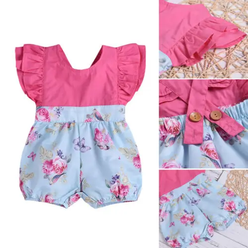 2019 Baby Girl summer clothingl Floral Romper Jumpsuit Sunsuit Outfit Clothes for Infant Children Clothes Kid Clothing
2019 Baby Girl summer clothingl Floral Romper Jumpsuit Sunsuit Outfit Clothes for Infant Children Clothes Kid Clothing
