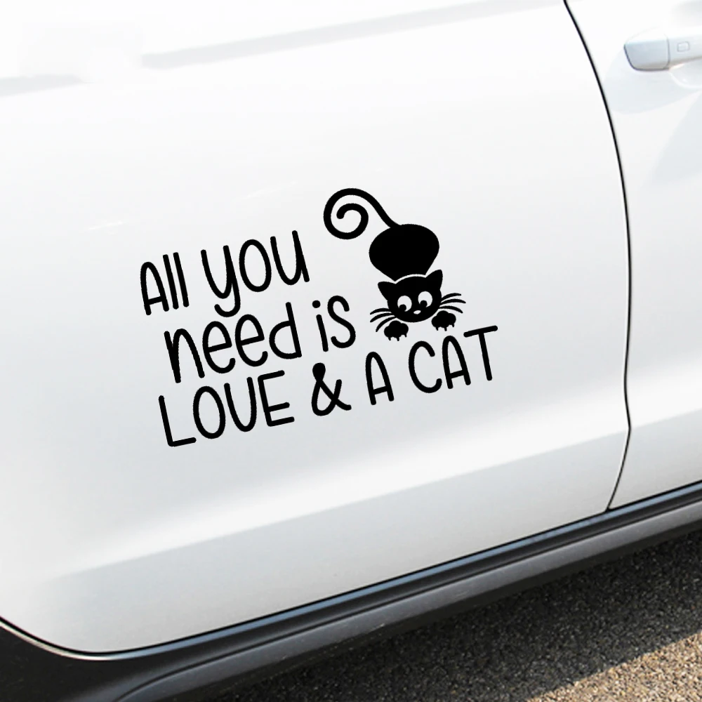 High Quality 17*10.5cm Styling Stickers Funny Love and Cat Car Stickers Personality Waterproof Accessories Vinyl Decal
High Quality 17*10.5cm Styling Stickers Funny Love and Cat Car Stickers Personality Waterproof Accessories Vinyl Decal
