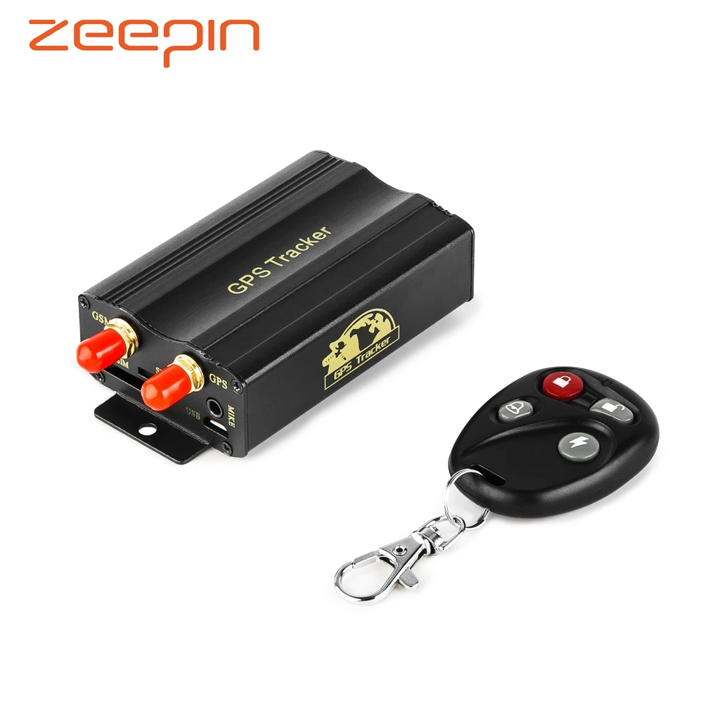 TK103B Car GPS Tracker SMS GPRS Vehicle Tracking Locator Device with Remote Control SOS Anti-theft Alarm System Data Logging
TK103B Car GPS Tracker SMS GPRS Vehicle Tracking Locator Device with Remote Control SOS Anti-theft Alarm System Data Logging