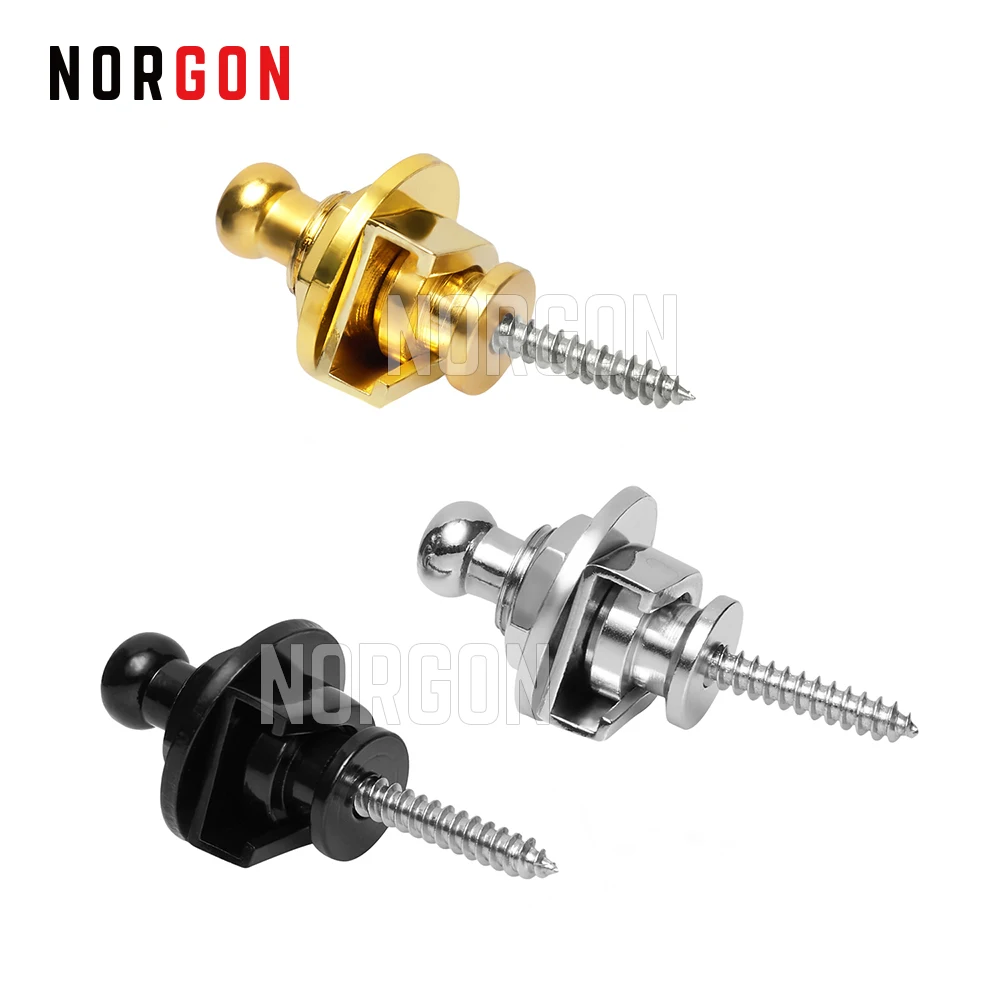 Norgon 2PCS/Pair Guitar Strap Locks Parts Buttons Parts Gold Silver Black Chrome Belt Lock Buckle Guitar Accessories GSPLK04
Norgon 2PCS/Pair Guitar Strap Locks Parts Buttons Parts Gold Silver Black Chrome Belt Lock Buckle Guitar Accessories GSPLK04