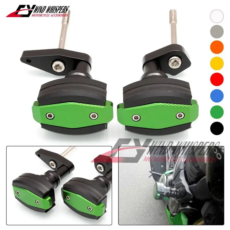 Motorcycle CNC Aluminum Falling Protection Frame Sliders Crash Protector For Kawasaki NINJA 650 ER6F ER6N ER-6F ER-6N 2012-2016
Motorcycle CNC Aluminum Falling Protection Frame Sliders Crash Protector For Kawasaki NINJA 650 ER6F ER6N ER-6F ER-6N 2012-2016