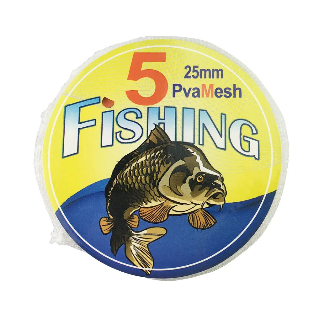 25/37/44mm Stocking Rig Water Soluble Carp Refill Mesh Bait Net Dissolving Fishing PVA Bait Bag Artifact Outdoor
25/37/44mm Stocking Rig Water Soluble Carp Refill Mesh Bait Net Dissolving Fishing PVA Bait Bag Artifact Outdoor
