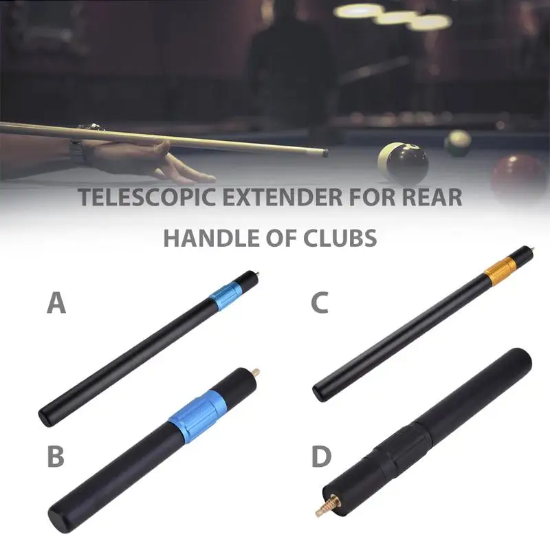 Aluminium Billiard Pool Snooker Cue Telescopic Adjustable Extension Butt Rod Stick Billiard Accessories
Aluminium Billiard Pool Snooker Cue Telescopic Adjustable Extension Butt Rod Stick Billiard Accessories