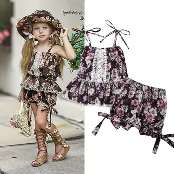 Pudcoco Girl Set 1Y-6Y US Summer Toddler Baby Girl Clothes Lace Floral Dress Tops+Shorts Outfit Sunsuit
Pudcoco Girl Set 1Y-6Y US Summer Toddler Baby Girl Clothes Lace Floral Dress Tops+Shorts Outfit Sunsuit