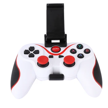 X3 Smart Phone Game Controller Wireless Bluetooth Gamepad Joystick With Phone Stand Holder for Android Smartphones Tablet PC
X3 Smart Phone Game Controller Wireless Bluetooth Gamepad Joystick With Phone Stand Holder for Android Smartphones Tablet PC