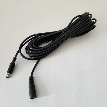 DC 5.5*2.1mm Monitoring Extension Power Cable Full Copper Lengthening 12V Female to Male Black 5M
DC 5.5*2.1mm Monitoring Extension Power Cable Full Copper Lengthening 12V Female to Male Black 5M