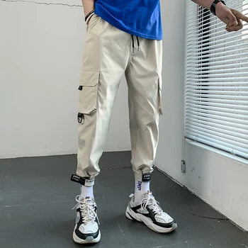 Spring New Joggers Pants Men Fashion Solid Color Casual Nine Pants Man Streetwear Trend Wild Hip Hop Loose Overalls Male M-4XL
Spring New Joggers Pants Men Fashion Solid Color Casual Nine Pants Man Streetwear Trend Wild Hip Hop Loose Overalls Male M-4XL