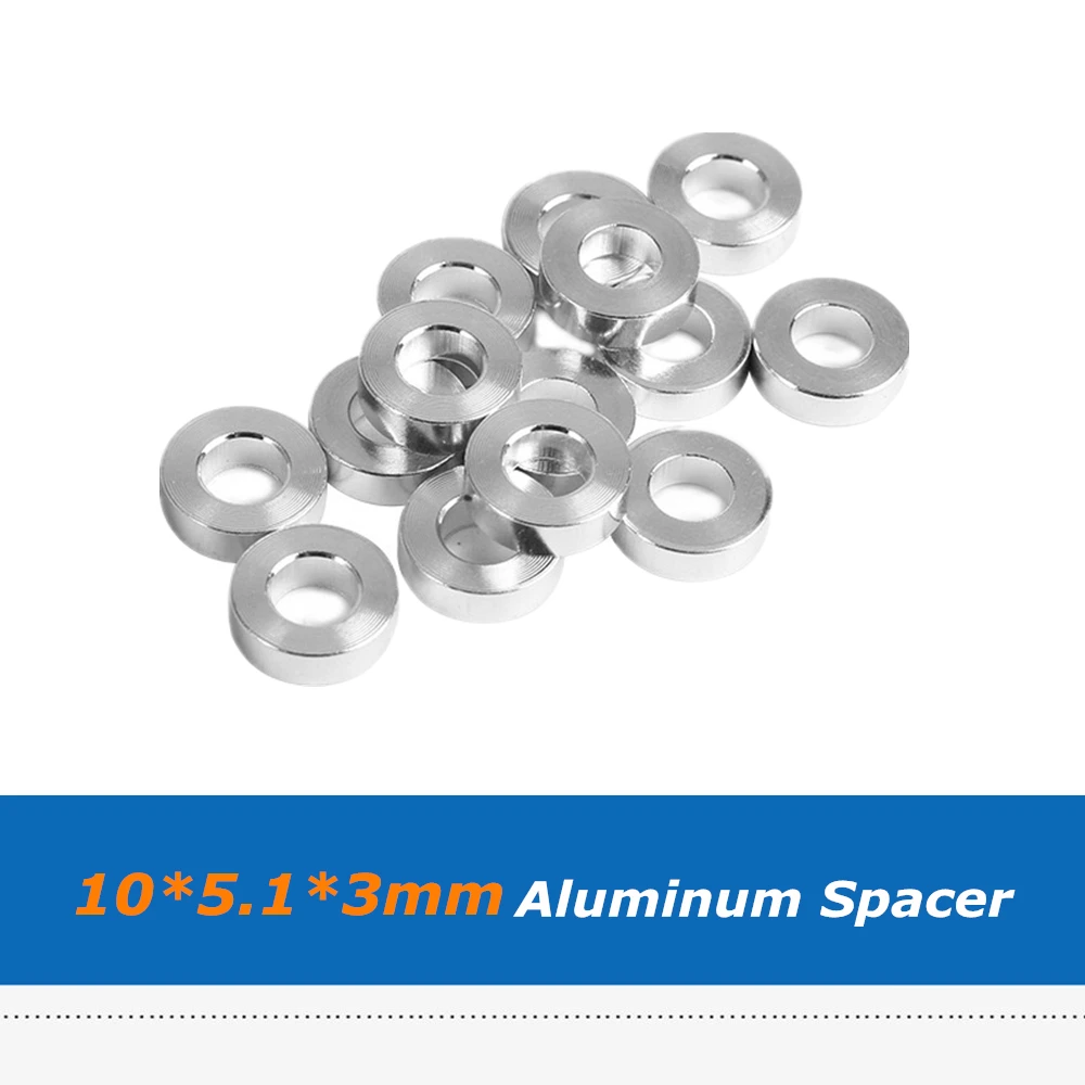 20pcs CNC 3D Printer Parts Openbuilds 3mm Aluminium Spacer V-slot Isolation Column Washer
20pcs CNC 3D Printer Parts Openbuilds 3mm Aluminium Spacer V-slot Isolation Column Washer
