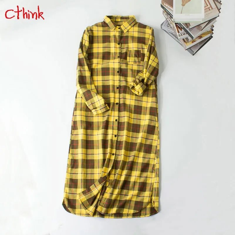 Spring Super Length Plaid Cotton Blouse Women Casual Turn Down Collar Blusa Stylish Fashion 2019 New Long Womens Blouses Shirts
Spring Super Length Plaid Cotton Blouse Women Casual Turn Down Collar Blusa Stylish Fashion 2019 New Long Womens Blouses Shirts