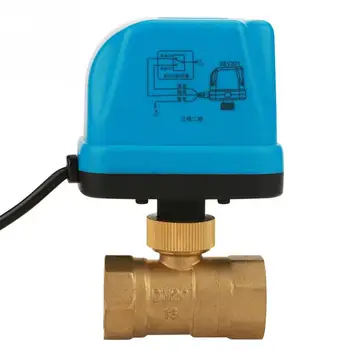 Motorized Ball Valve Ac 220v G3 /4" Dn20 2 Way 3 -Wire Brass Motorized Actuator Ball Valve For Air Conditioner
Motorized Ball Valve Ac 220v G3 /4" Dn20 2 Way 3 -Wire Brass Motorized Actuator Ball Valve For Air Conditioner