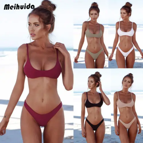 2019 New Summer Women's Padded Push-up Bra Bikini Set Swimsuit Swimwear Beachwear Bathing Suit Two-Piece Suits
2019 New Summer Women's Padded Push-up Bra Bikini Set Swimsuit Swimwear Beachwear Bathing Suit Two-Piece Suits