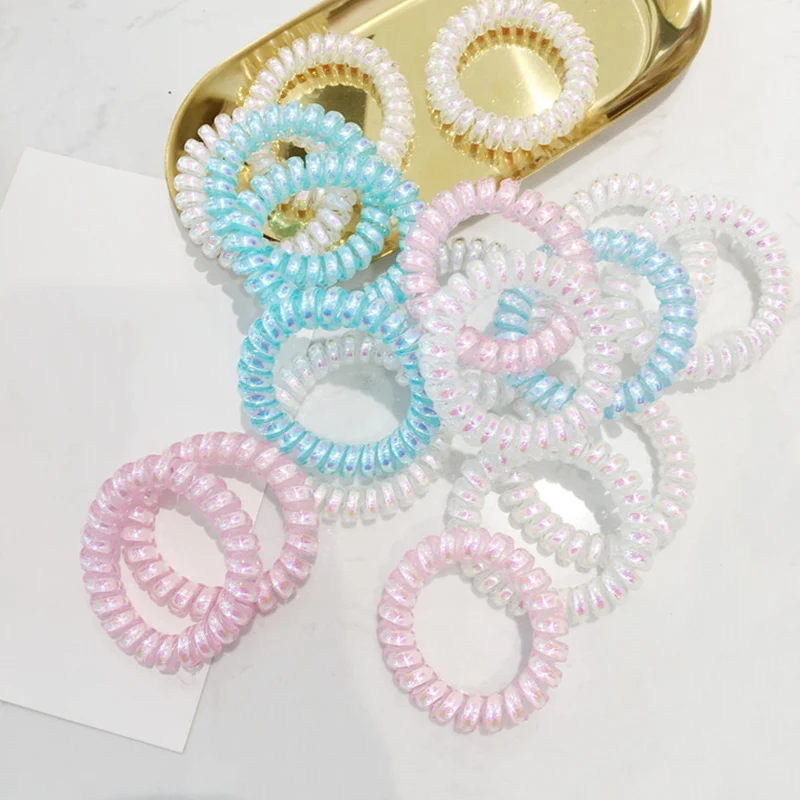 Hot 1PC/2PC Cute Small Telephone Line Elastic Hair Rope For women girls Ponytail holder Styling Accessory
Hot 1PC/2PC Cute Small Telephone Line Elastic Hair Rope For women girls Ponytail holder Styling Accessory
