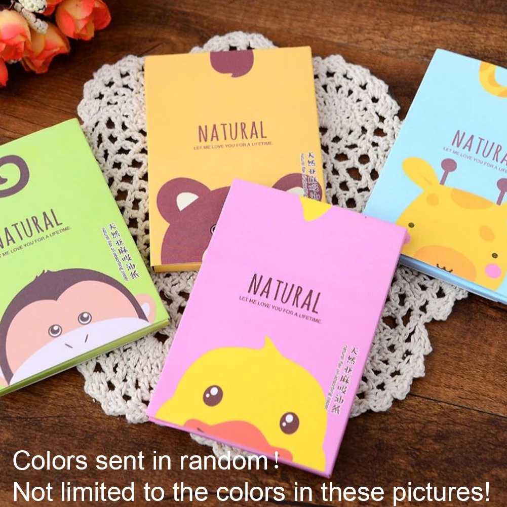 50Pcs/Bag Cartoon Facial Tissue Papers Film Oil Absorbing Control Face Blotting Cleaning Papers
50Pcs/Bag Cartoon Facial Tissue Papers Film Oil Absorbing Control Face Blotting Cleaning Papers