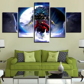 Home Decor Canvas Painting 5 Pieces Dragon Ball Goku HD Cartoon Prints Wall Art Modular Pictures Creative Artwork Poster FP1010
Home Decor Canvas Painting 5 Pieces Dragon Ball Goku HD Cartoon Prints Wall Art Modular Pictures Creative Artwork Poster FP1010