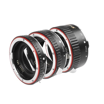 Shoot Aluminum Af Auto Focus Macro Extension Tube Set For Canon Eos Ef Ef-S Lens Dslr Cameras 1100D 700D 650D 600D 550D 500D 4
Shoot Aluminum Af Auto Focus Macro Extension Tube Set For Canon Eos Ef Ef-S Lens Dslr Cameras 1100D 700D 650D 600D 550D 500D 4