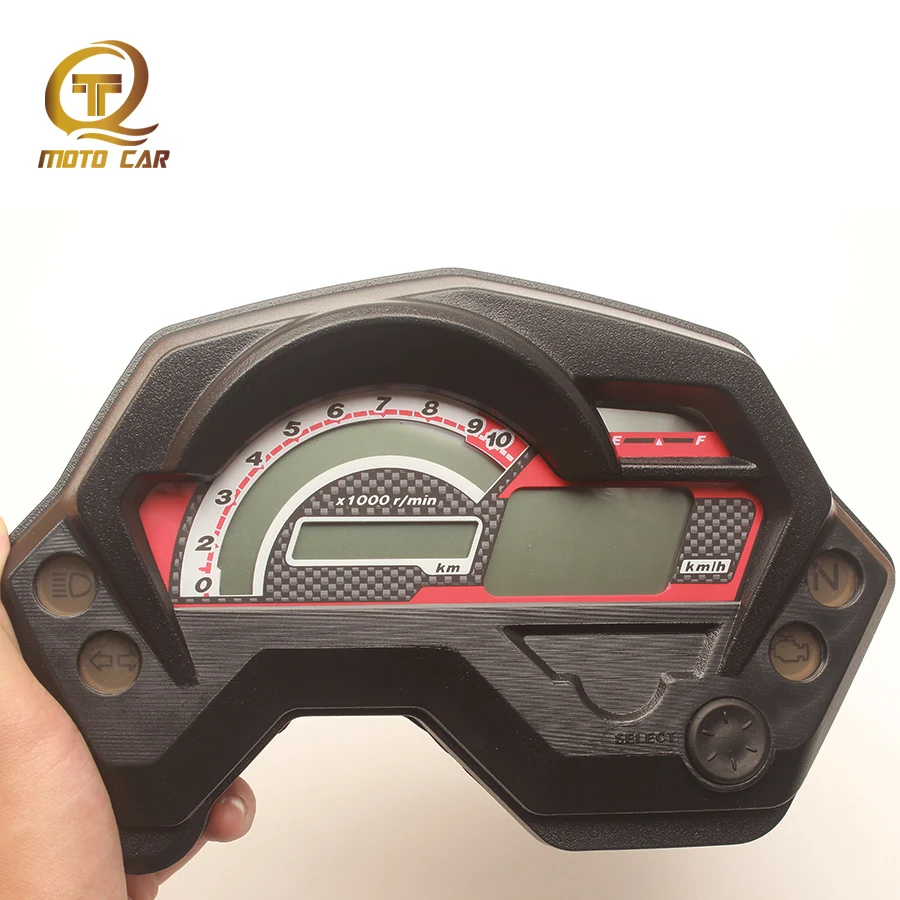 Motorcycle Tachometer Digital Speedometer LED display Odometer Electric Meter for Yamaha FZ16 FZ 16 Speedometer Instrument
Motorcycle Tachometer Digital Speedometer LED display Odometer Electric Meter for Yamaha FZ16 FZ 16 Speedometer Instrument