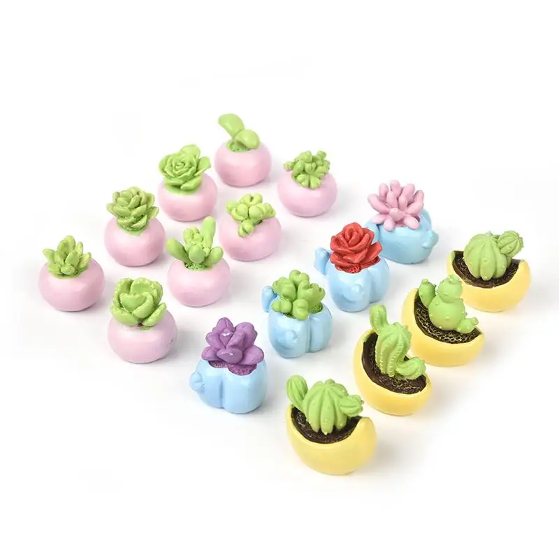 3 Color Mini Cactus Succulents Flower Resin Figurines Micro Landscape Doll House Miniatures Decoration DIY Bonsai Ornaments
3 Color Mini Cactus Succulents Flower Resin Figurines Micro Landscape Doll House Miniatures Decoration DIY Bonsai Ornaments