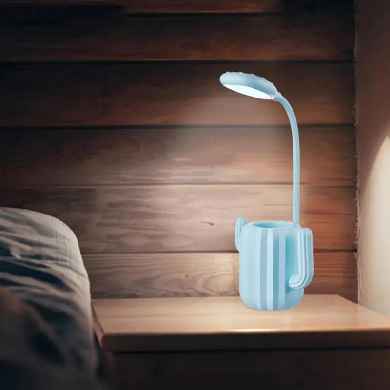Desk Lamp Cactus Eye-protecting LED Touch Desk Lamp USB Rechargeable Table Lamp Bed Reading Book Night Light Pen Holder
Desk Lamp Cactus Eye-protecting LED Touch Desk Lamp USB Rechargeable Table Lamp Bed Reading Book Night Light Pen Holder