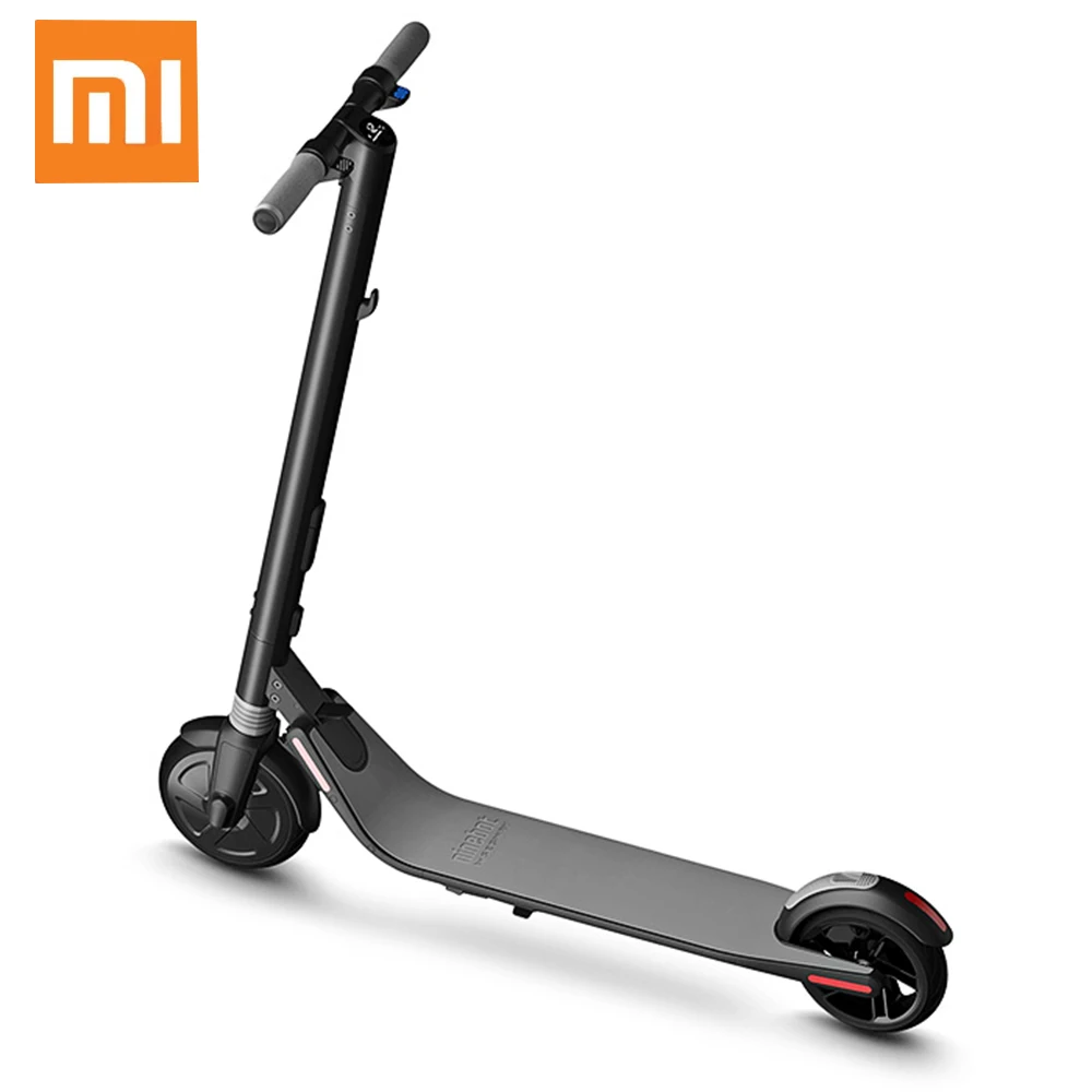 

Xiaomi Mijia Ninebot Segway ES1 No.9 Folding Electric Kick Scooter Smart App Control IP67 Waterproof 8/7.5" Tire 500W Dual-Brake