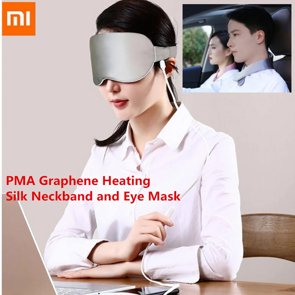 Xiaomi Youpin Smart PMA Graphene Heating Silk Neckband Massager/Eye Mask Far-Infrared with USB Interface Adjustable Temperature
Xiaomi Youpin Smart PMA Graphene Heating Silk Neckband Massager/Eye Mask Far-Infrared with USB Interface Adjustable Temperature