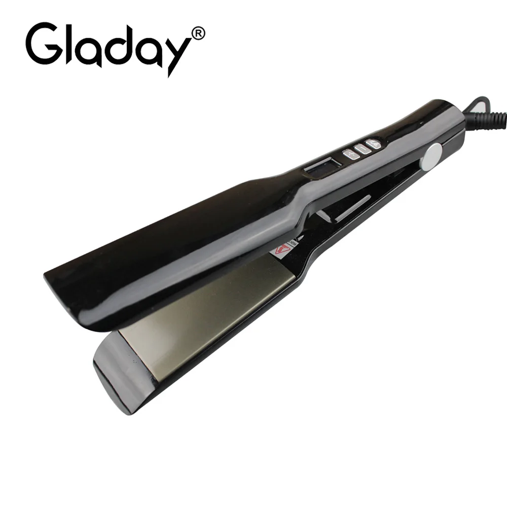 Gladay Professional LCD Hair Straightener Nano titanium flat iron Adjust temperature shape hair straightener
Gladay Professional LCD Hair Straightener Nano titanium flat iron Adjust temperature shape hair straightener