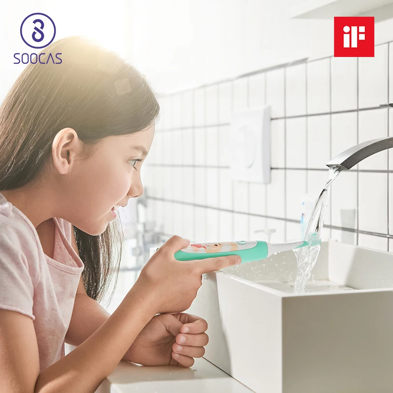 

Xiaomi Soocas C1 electric toothbrush children soocare baby toothbrush electric sonic ultrasonic rechargeable tooth brush