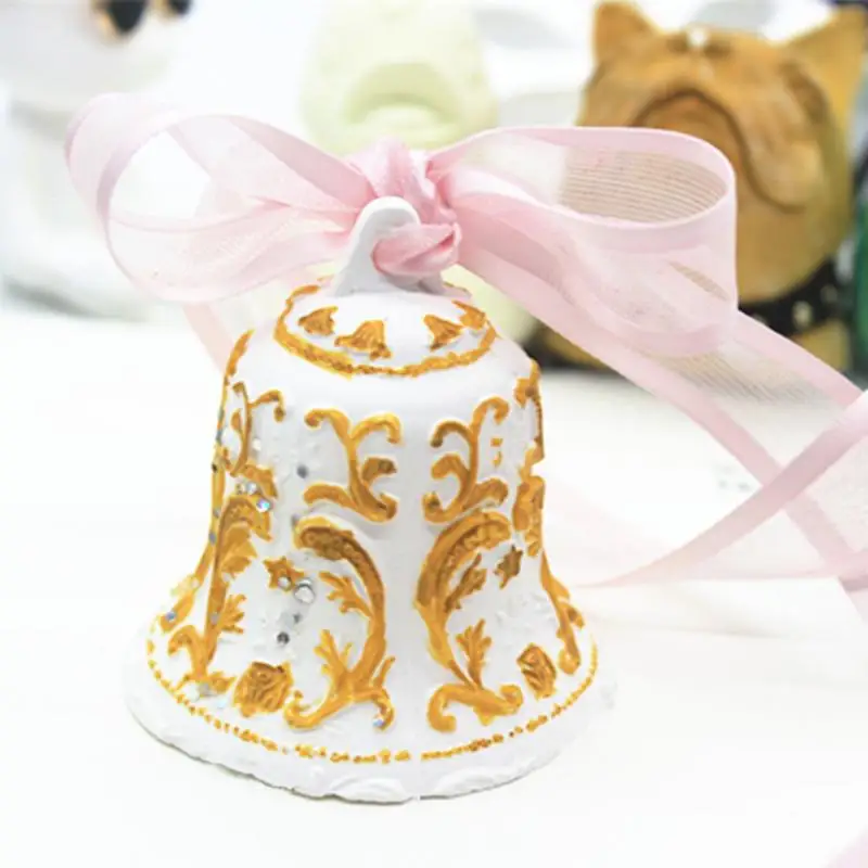 3D Silicone Molds Bells Soap Mold Silicone Soap Molds Bells Silica Gel Christmas Bells Moulds Candle Mould
3D Silicone Molds Bells Soap Mold Silicone Soap Molds Bells Silica Gel Christmas Bells Moulds Candle Mould