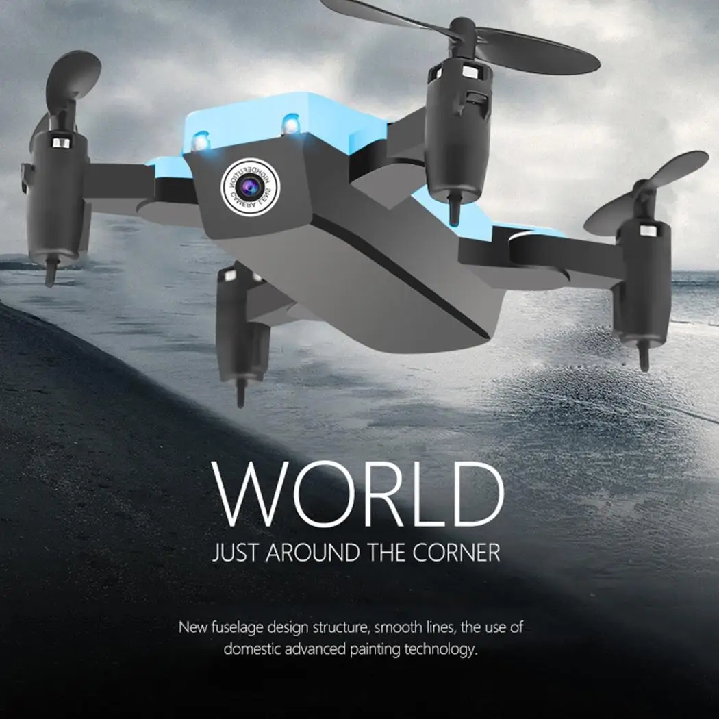 Mini Folding Drone WIFI Real-time Aerial Photography Remote Control Aircraft 3 section 7 battery(not include)
Mini Folding Drone WIFI Real-time Aerial Photography Remote Control Aircraft 3 section 7 battery(not include)