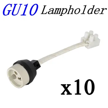 10Pcs GU10 Ceramic Lamp Holder Bulb Base Block Socket Connector Downlighter Lamp Fitting VDE CE
10Pcs GU10 Ceramic Lamp Holder Bulb Base Block Socket Connector Downlighter Lamp Fitting VDE CE