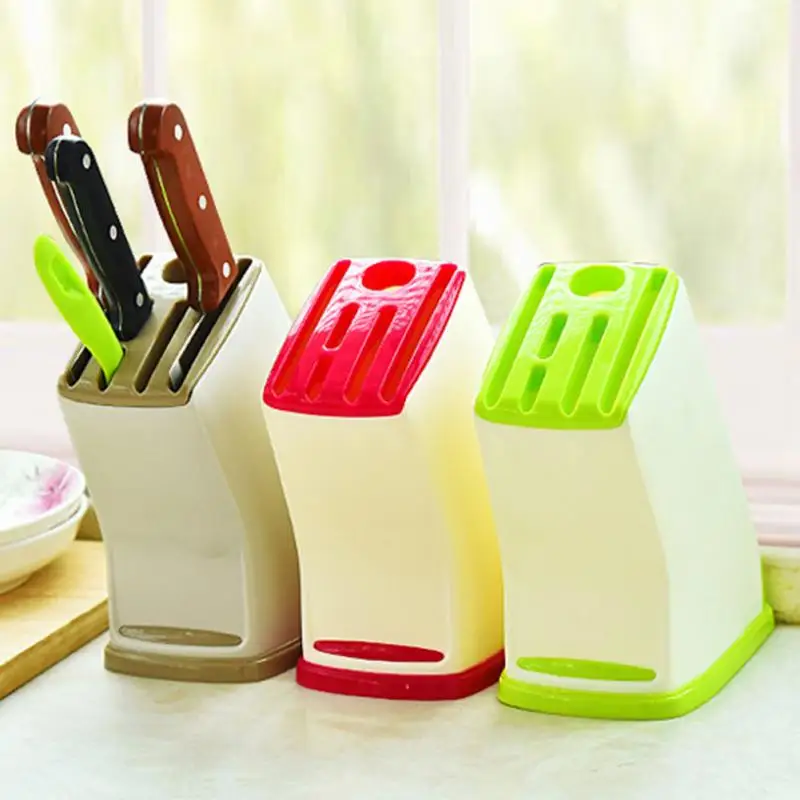 Multifunctional Knife Storage Rack Universal Kitchen Accessories Light Drain Plastic Knife Holder
Multifunctional Knife Storage Rack Universal Kitchen Accessories Light Drain Plastic Knife Holder