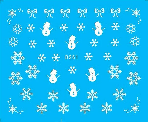 Snowflake Nail Art Stickers Xmas Nails Water Decals Manicure Diy Winter Deer Charms Santa Claus 3d Decorations White Manicure
Snowflake Nail Art Stickers Xmas Nails Water Decals Manicure Diy Winter Deer Charms Santa Claus 3d Decorations White Manicure