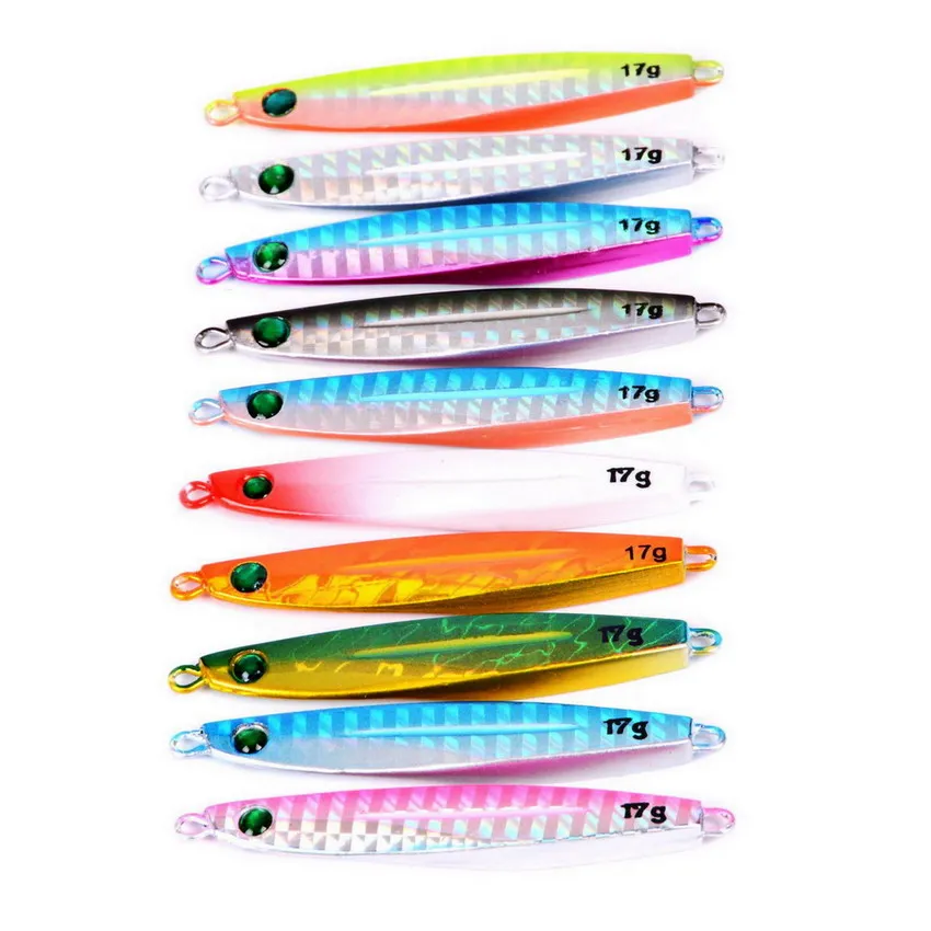 10pcs/set 7g 10g 14g 21g 28g 40g Metal Fishing Lures Lead Fishing Baits Jigging Fishing Lure Artificial Hard Bait Tackle
10pcs/set 7g 10g 14g 21g 28g 40g Metal Fishing Lures Lead Fishing Baits Jigging Fishing Lure Artificial Hard Bait Tackle