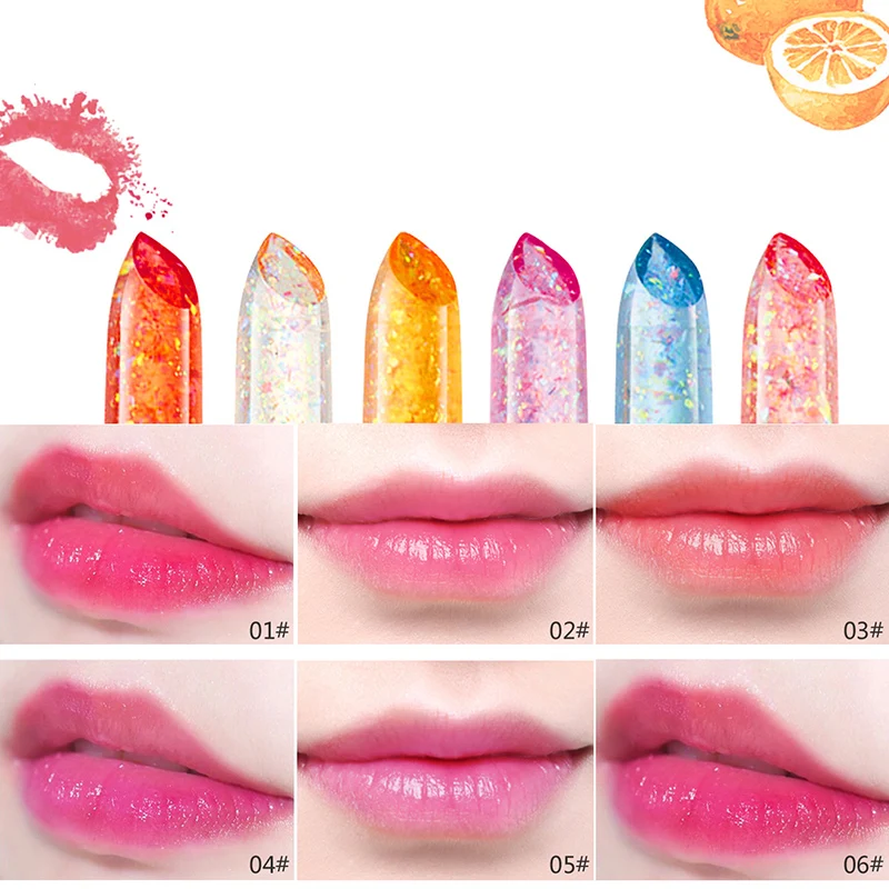 Rakado Natural Lip Stick Transparent Glitter Jelly Lipstick Temperature Color Changing Long-lasting Moisturizer Makeup Tool Kits
Rakado Natural Lip Stick Transparent Glitter Jelly Lipstick Temperature Color Changing Long-lasting Moisturizer Makeup Tool Kits
