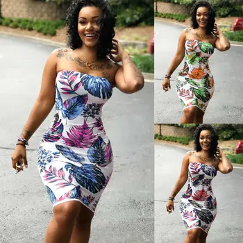 Plus Size Summer Holiday Boho Sleeveless Women Floral Bodycon Sleeveless Evening Party Mini Dress
Plus Size Summer Holiday Boho Sleeveless Women Floral Bodycon Sleeveless Evening Party Mini Dress