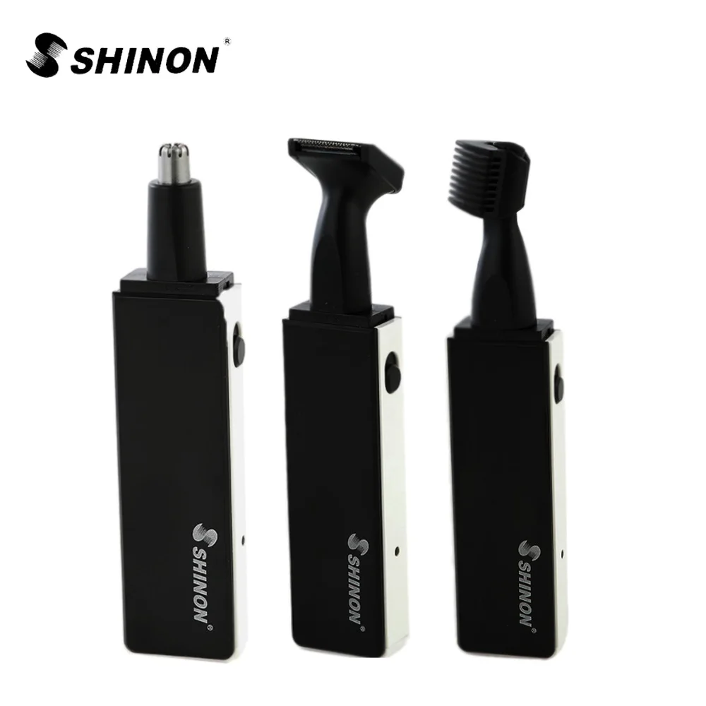 SHINON 3 In 1 Electric Nose Hair Trimmer Beard Ear Eyebrow Rechargeable Detachable Shaver Cleaning Brush For Women And Men
SHINON 3 In 1 Electric Nose Hair Trimmer Beard Ear Eyebrow Rechargeable Detachable Shaver Cleaning Brush For Women And Men